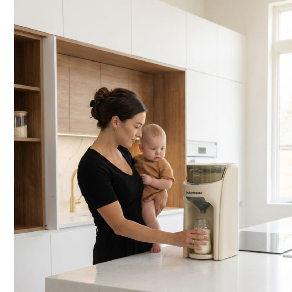 Baby Brezza Formula Pro Advanced pieno mišinio ruošimo aparatas Oatmeal mama naudoja aparatą