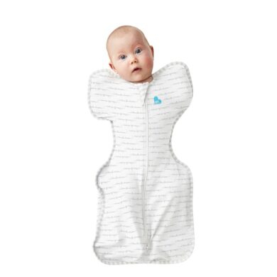 LOVE TO DREAM vystymo miegmaišis Swaddle UP White Dreamer - Small