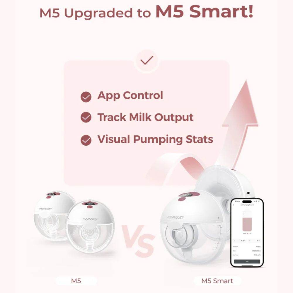 MOMCOZY M5 Smart belaidis pientraukis su programėle