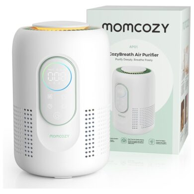 Momcozy CozyBreath kūdikio kambario oro valytuvas su H13 HEPA filtru