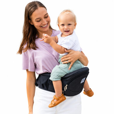Beco Gemini Hip Seat ergonominė klubinė nešioklė vaikui, Black