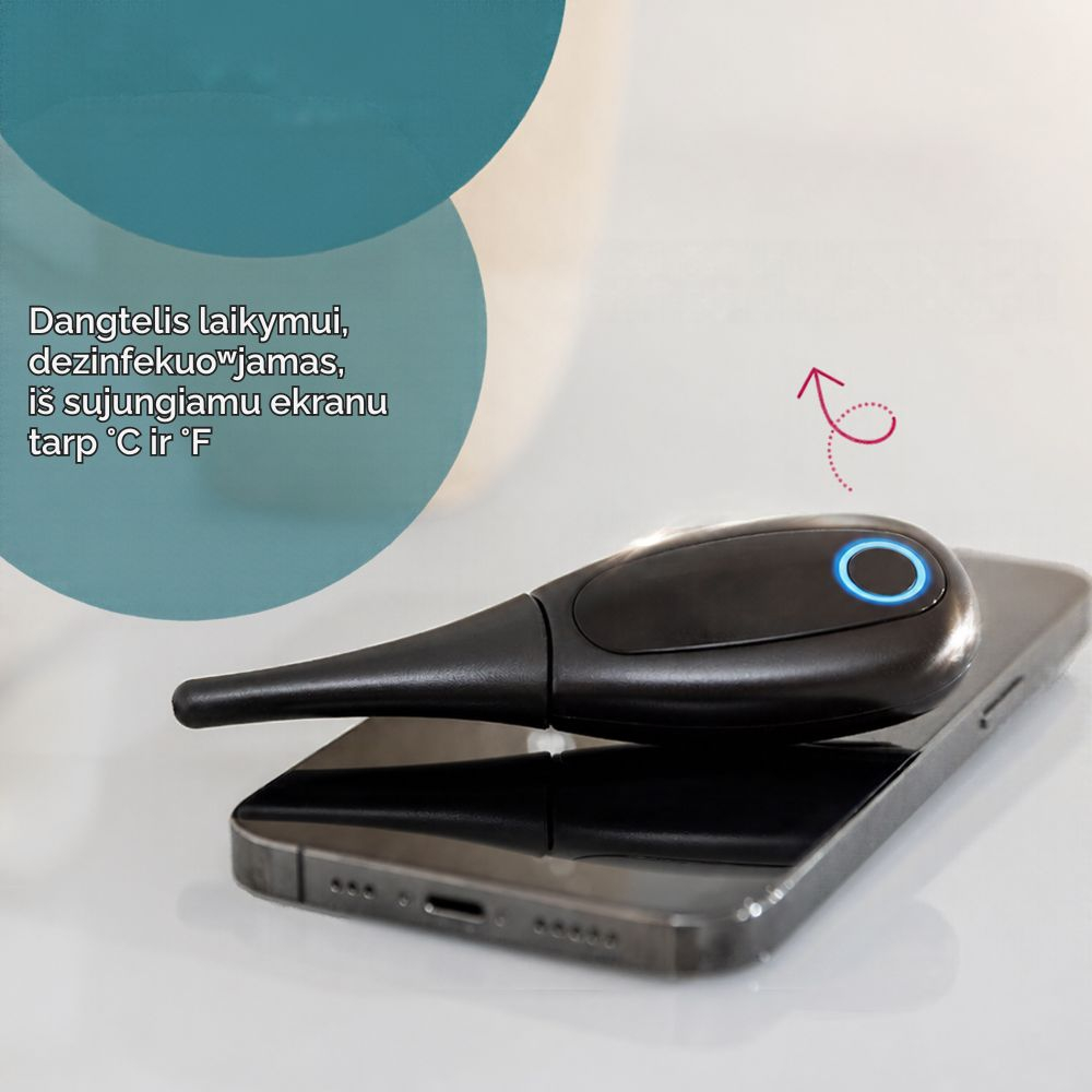 Beurer OT 30 bazinės kūno temperatūros termometras su „Bluetooth“ ir „Ovy“ programėle