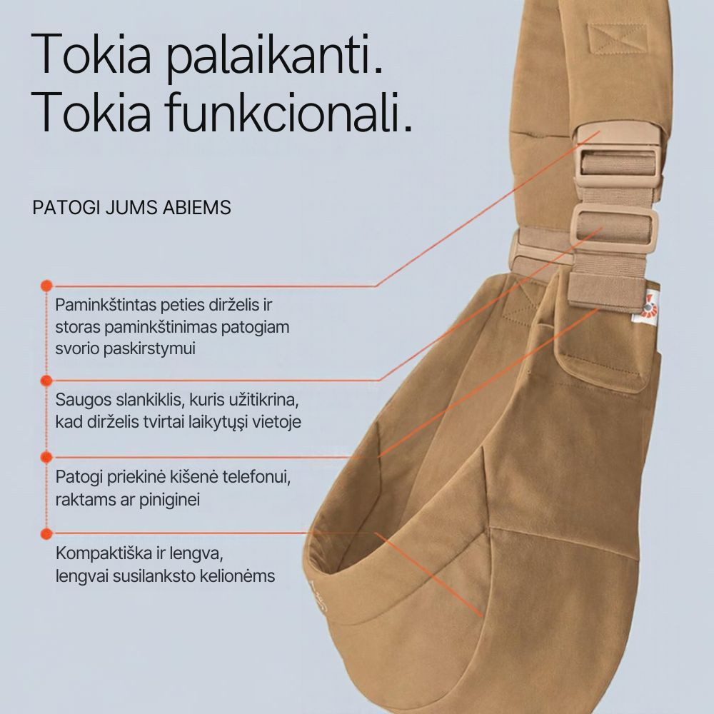 Nešioklė Ergobaby UPSIE Camel