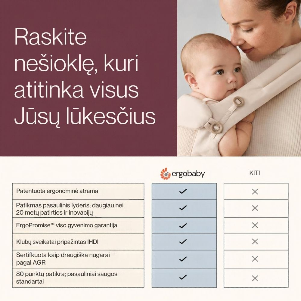 Nešioklė Ergobaby UPSIE Camel