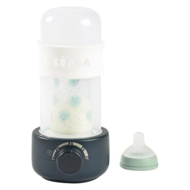 BEABA buteliukų šildytuvas sterilizatorius Baby Milk Second Night Blue