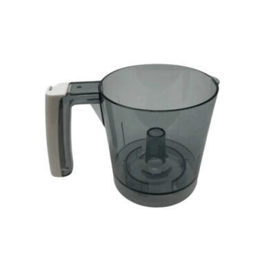 Baby Brezza One Step Deluxe skaidrus pilkšvas gaminimo indas su balta rankena