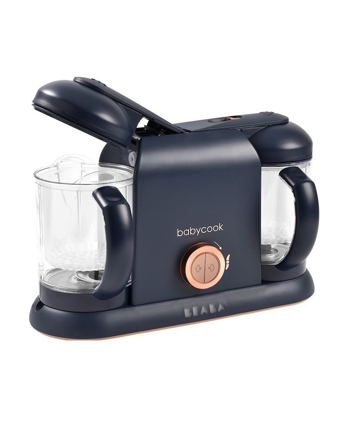 BEABA Babycook Plus garintuvas trintuvas su atidarytu indo dangteliu