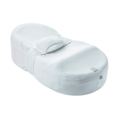 Baltas BEABA by Red Castle Cocoonababy kokono formos gultukas su pilvuko diržu