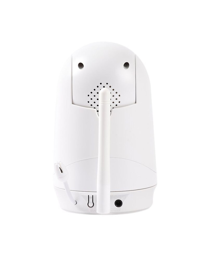 BEABA ZEN +2 video auklės kameros galinė pusė su antena ir jungtimis